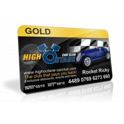 High Octane Car Club Annual GOLD Membership - Part Number: AURCARCLUBG
