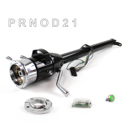 Tilt Column Black - Column Shift O/D FLR MNT 9 Hole Push Button GN  - Part Number: HEXCB1XBO1X9PGN0