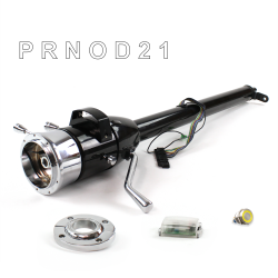 Tilt Column Black - Column Shift O/D FLR MNT 9 Hole Push Button YL  - Part Number: HEXCB1XBO1X9PYL0