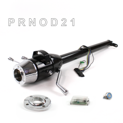 Tilt Column Black - Column Shift O/D FLR MNT 6 Hole Push Button BL  - Part Number: HEXCB1XBO1X6PBL0