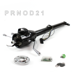 Tilt Column Black - Column Shift O/D FLR MNT Push Button GN w/ RFID - Part Number: HEXCB1XBO1XXPGN1