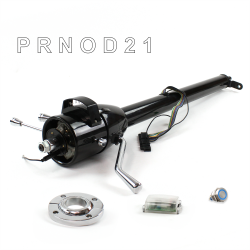 Tilt Column Black - Column Shift O/D FLR MNT Push Button BL  - Part Number: HEXCB1XBO1XXPBL0