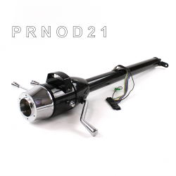 Tilt Column Black - Column Shift O/D 6 Hole  - Part Number: HEXCB1XBO0X6X0