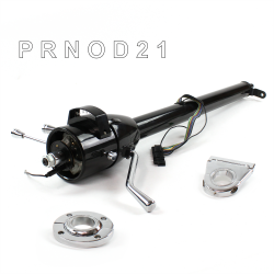 Tilt Column Black - Column Shift O/D FLR MNT 3.5" Drop  - Part Number: HEXCB1XBO135XX0