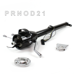 Tilt Column Black - Column Shift O/D FLR MNT 2.5" Drop  - Part Number: HEXCB1XBO125XX0