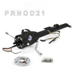 Keyed Tilt Column Black - Column Shift O/D FLR MNT Push Button BL  - Part Number: HEXCB1KBO1XXPBL0