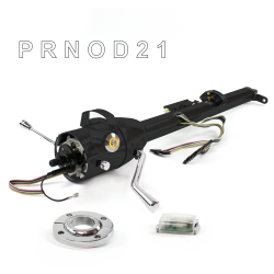 Keyed Tilt Column Black - Column Shift O/D FLR MNT Push Button OR  - Part Number: HEXCB1KBO1XXPOR0