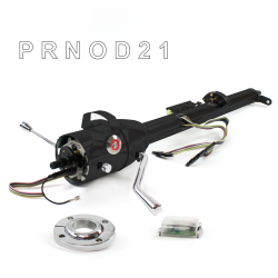 Keyed Tilt Column Black - Column Shift O/D FLR MNT Push Button RD  - Part Number: HEXCB1KBO1XXPRD0