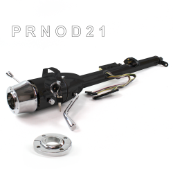 Keyed Tilt Column Black - Column Shift O/D FLR MNT 6 Hole  - Part Number: HEXCB1KBO1X6X0