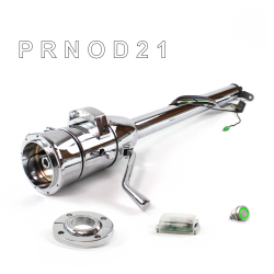 Tilt Column Chrome - Column Shift O/D FLR MNT 9 Hole Push Button GN  - Part Number: HEXCC1XCO1X9PGN0