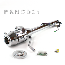 Tilt Column Chrome - Column Shift O/D FLR MNT 6 Hole Push Button YL  - Part Number: HEXCC1XCO1X6PYL0