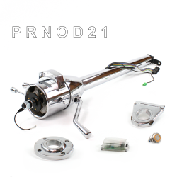 Tilt Column Chrome - Column Shift O/D FLR MNT 3.5" Drop Push Button OR  - Part Number: HEXCC1XCO135XPOR0