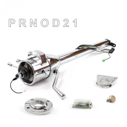 Tilt Column Chrome - Column Shift O/D FLR MNT 2.5" Drop Push Button OR  - Part Number: HEXCC1XCO125XPOR0