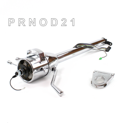 Tilt Column Chrome - Column Shift O/D 3.5" Drop  - Part Number: HEXCC1XCO035XX0