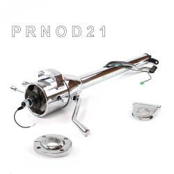 Tilt Column Chrome - Column Shift O/D FLR MNT 2.5" Drop  - Part Number: HEXCC1XCO125XX0