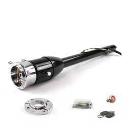 Tilt Column Black - Floor Shift FLR MNT 9 Hole Push Button RD w/ RFID - Part Number: HEXCB2XXX1X9PRD1