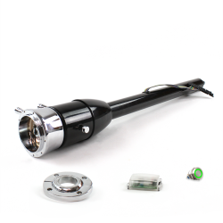 Tilt Column Black - Floor Shift FLR MNT 9 Hole Push Button GN  - Part Number: HEXCB2XXX1X9PGN0