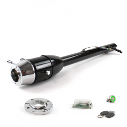 Tilt Column Black - Floor Shift FLR MNT 6 Hole Push Button GN w/ RFID - Part Number: HEXCB2XXX1X6PGN1