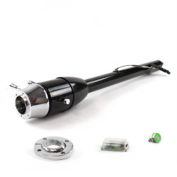 Tilt Column Black - Floor Shift FLR MNT 6 Hole Push Button GN  - Part Number: HEXCB2XXX1X6PGN0