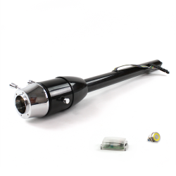 Tilt Column Black - Floor Shift 6 Hole Push Button YL  - Part Number: HEXCB2XXX0X6PYL0