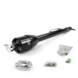 Tilt Column Black - Floor Shift FLR MNT 3.5" Drop Push Button GN  - Part Number: HEXCB2XXX135XPGN0