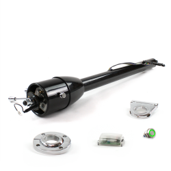 Tilt Column Black - Floor Shift FLR MNT 2.5" Drop Push Button GN  - Part Number: HEXCB2XXX125XPGN0