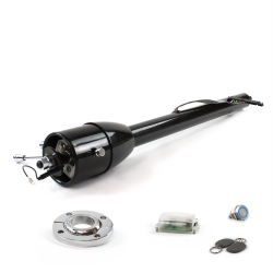 Tilt Column Black - Floor Shift FLR MNT Push Button BL w/ RFID - Part Number: HEXCB2XXX1XXPBL1