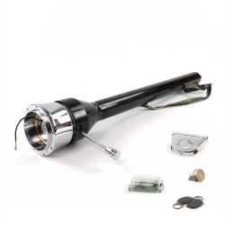 Roadster Column Black 2.5" Drop 9 Hole Push Button OR w/ RFID - Part Number: HEXCB3XXX0259POR1