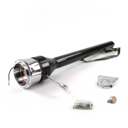 Roadster Column Black 2.5" Drop 9 Hole Push Button OR  - Part Number: HEXCB3XXX0259POR0