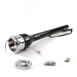 Roadster Column Black FLR MNT 9 Hole Push Button OR  - Part Number: HEXCB3XXX1X9POR0