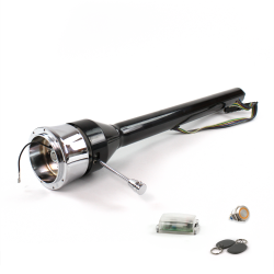 Roadster Column Black 9 Hole Push Button OR w/ RFID - Part Number: HEXCB3XXX0X9POR1