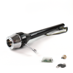 Roadster Column Black 6 Hole Push Button OR w/ RFID - Part Number: HEXCB3XXX0X6POR1