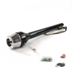 Roadster Column Black 6 Hole Push Button RD w/ RFID - Part Number: HEXCB3XXX0X6PRD1