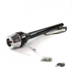 Roadster Column Black 6 Hole Push Button w/ RFID - Part Number: HEXCB3XXX0X6PXX1