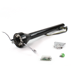 Roadster Column Black 2.5" Drop Push Button GN  - Part Number: HEXCB3XXX025XPGN0