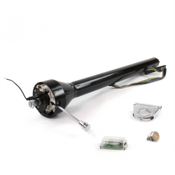 Roadster Column Black 2.5" Drop Push Button OR  - Part Number: HEXCB3XXX025XPOR0