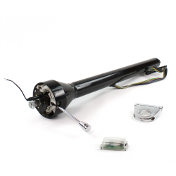 Roadster Column Black 2.5" Drop Push Button  - Part Number: HEXCB3XXX025XPXX0