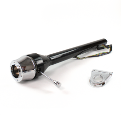 Roadster Column Black 3.5" Drop 6 Hole  - Part Number: HEXCB3XXX0356X0