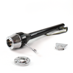 Roadster Column Black FLR MNT 2.5" Drop 6 Hole  - Part Number: HEXCB3XXX1256X0