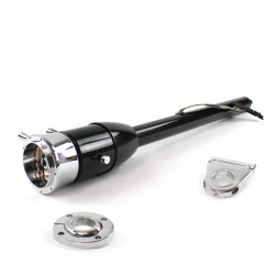 Tilt Column Black - Floor Shift FLR MNT 3.5" Drop 9 Hole  - Part Number: HEXCB2XXX1359X0