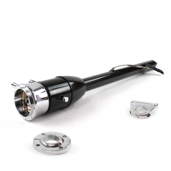 Tilt Column Black - Floor Shift FLR MNT 2.5" Drop 9 Hole  - Part Number: HEXCB2XXX1259X0