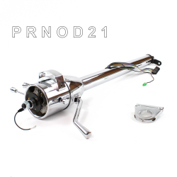 Tilt Column Chrome - Column Shift O/D 2.5" Drop  - Part Number: HEXCC1XCO025XX0