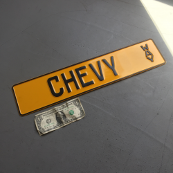 Chevy Way Street Sign Mancave Garage Art Home Chevrolet Hotrod American V8 LSX - Part Number: VPAYED237