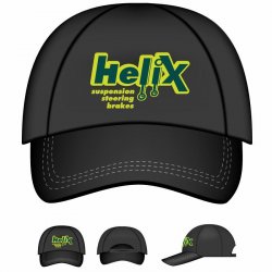 Helix Logo Baseball Cap - Part Number: HEXPROB001