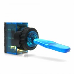 Illuminated Toggle Switch - Blue 20a/12v - Part Number: KICSW26B