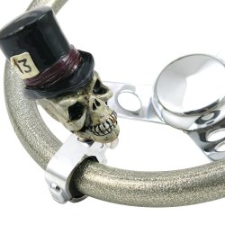 Timmy the Top Hat Skull Custom Adjustable Suicide Brody Knob - Part Number: ASCBA00022