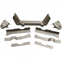 1964 - 1970 Ford Mustang Deluxe MII IFS Crossmember & Frame Boxing Kit - Part Number: HEXC1