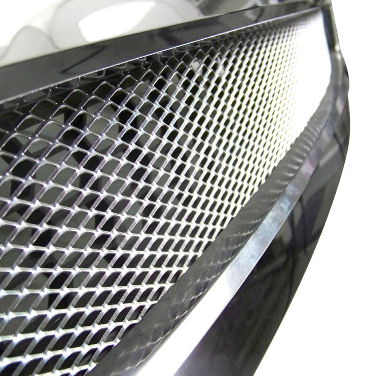 Aluminum Diamond Car Truck Grille Mesh - Available in Two Sizes and Two  Finishes