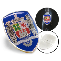 VW Coat of Arms of Sao Bernardo do Campo (Brazil) Hood Badge Crest - Part Number: VPAHC053