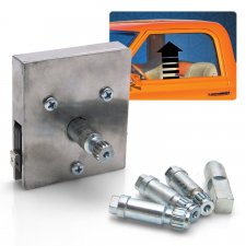 1971-1977 Chevy Vega Power Window Crank Handle Switch Spline Set Conversion Kit - Part Number: AUT9D6A56